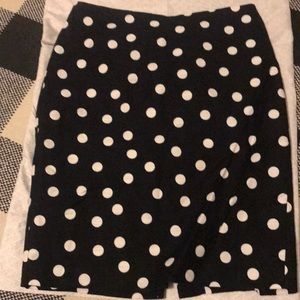 Polka dot skirt